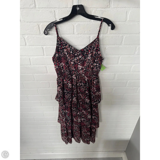 Dress Casual Midi By Mimi Chica In Black & Pink, Size: S