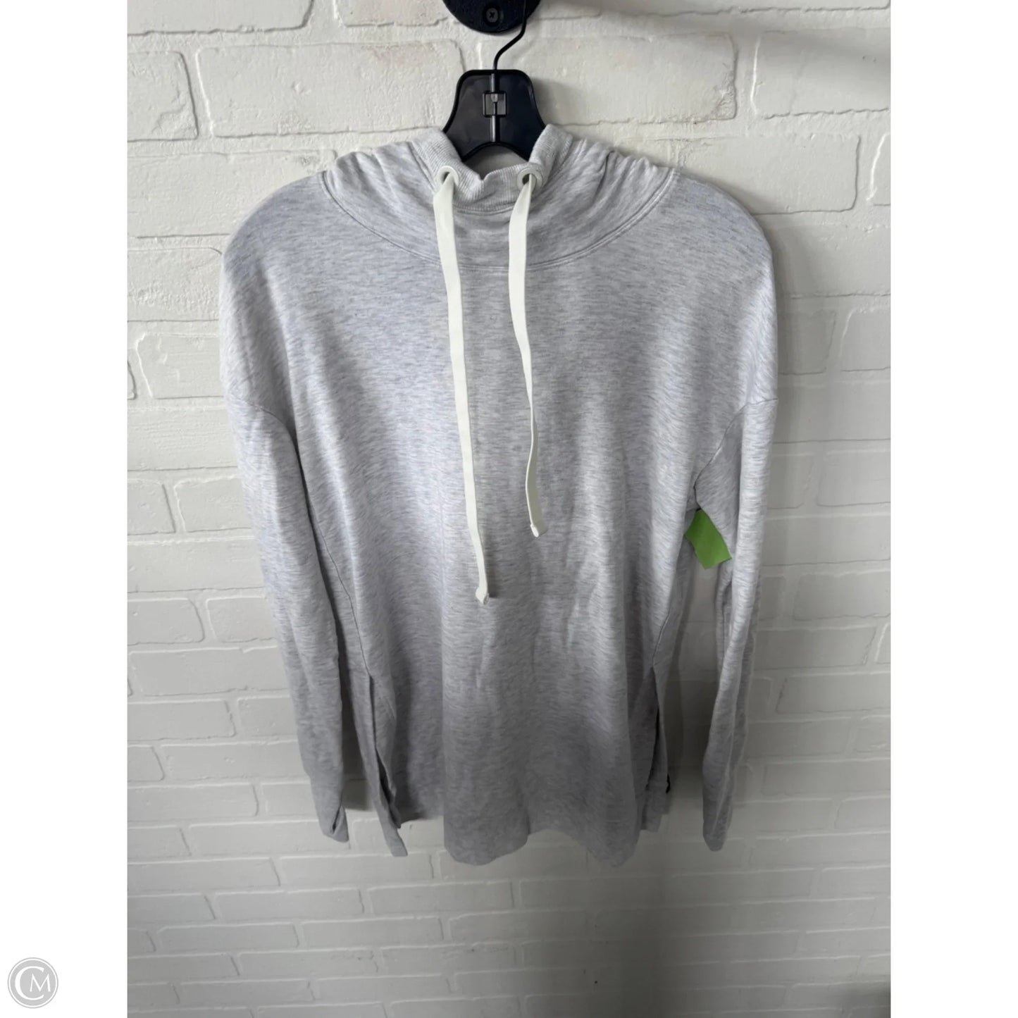 Athletic Sweatshirt Hoodie By Athleta In Grey, Size: S