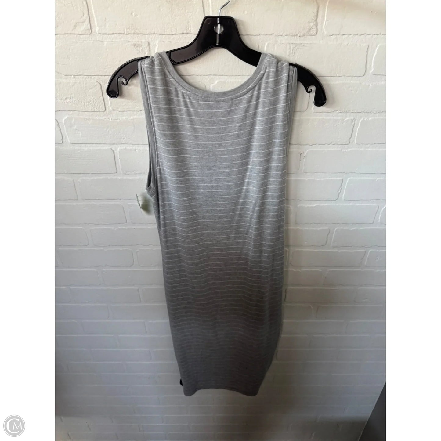 Athletic Dress By Athleta In Grey & White, Size: S