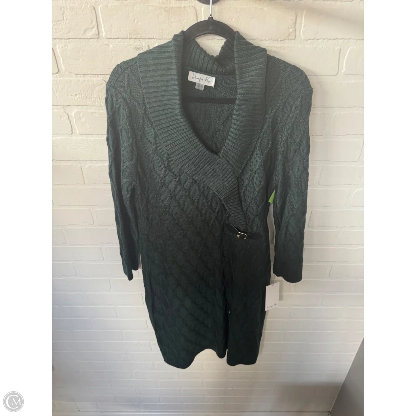 Dress Sweater By Clothes Mentor In Green, Size: Xl