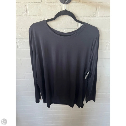 Athletic Top Long Sleeve Crewneck By Athleta In Grey, Size: Xl