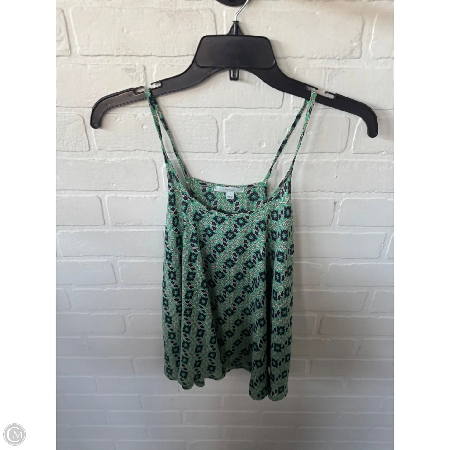 Top Sleeveless By Soprano In Green, Size: S
