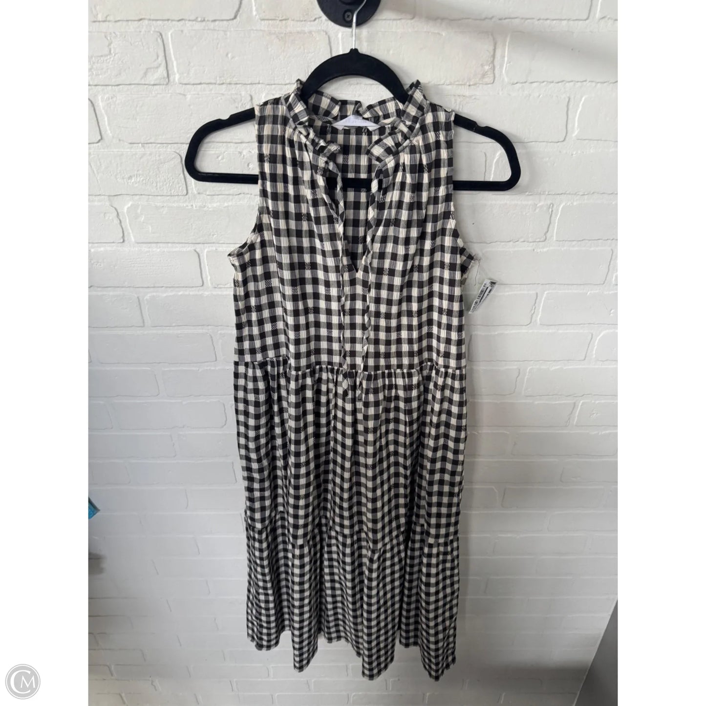 Dress Casual Midi By Bb Dakota In Black & Tan, Size: Xs
