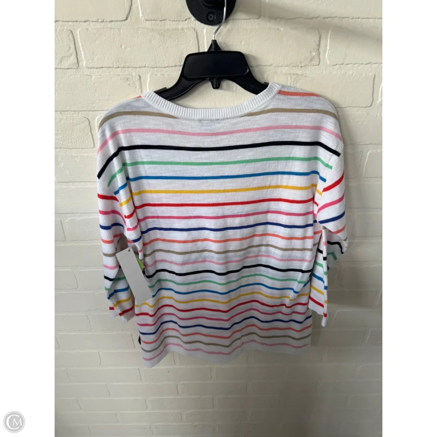 Sweater By Talbots In Rainbow Print, Size: Lp