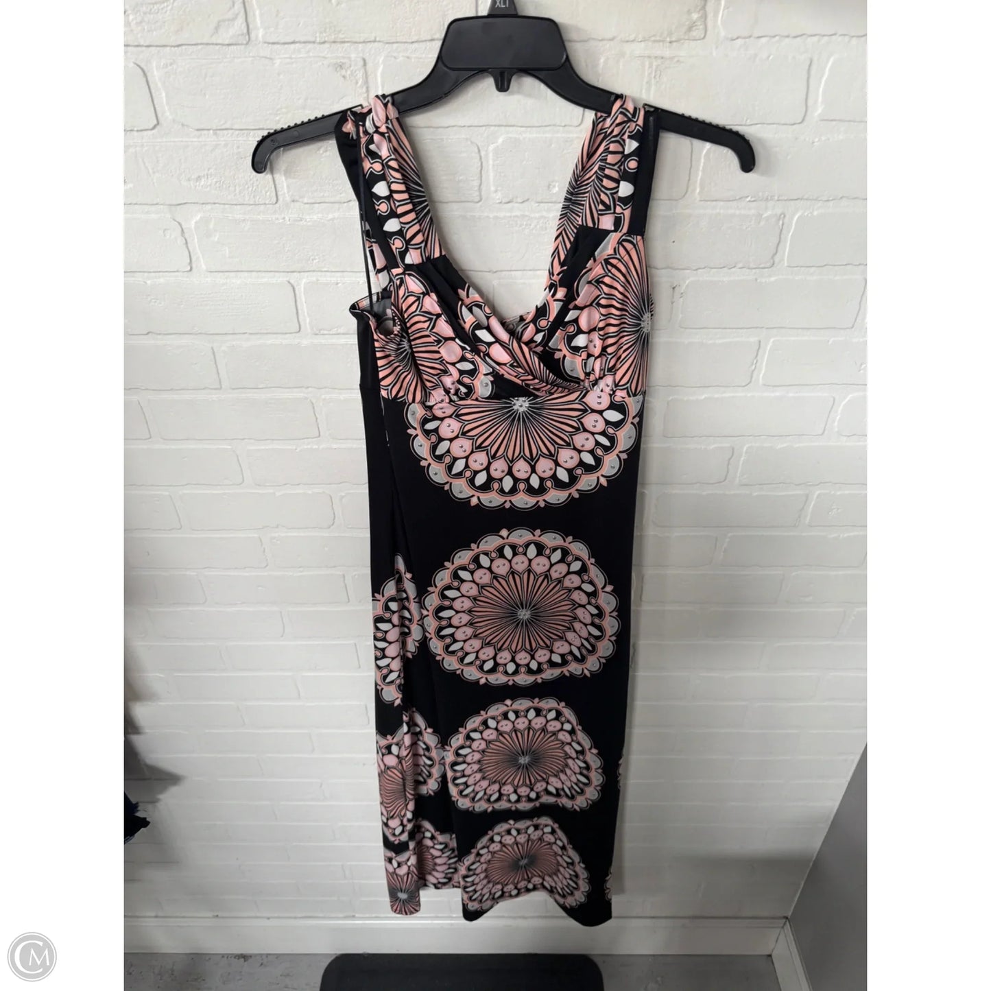 Dress Casual Maxi By Inc In Black & Pink, Size: Xs
