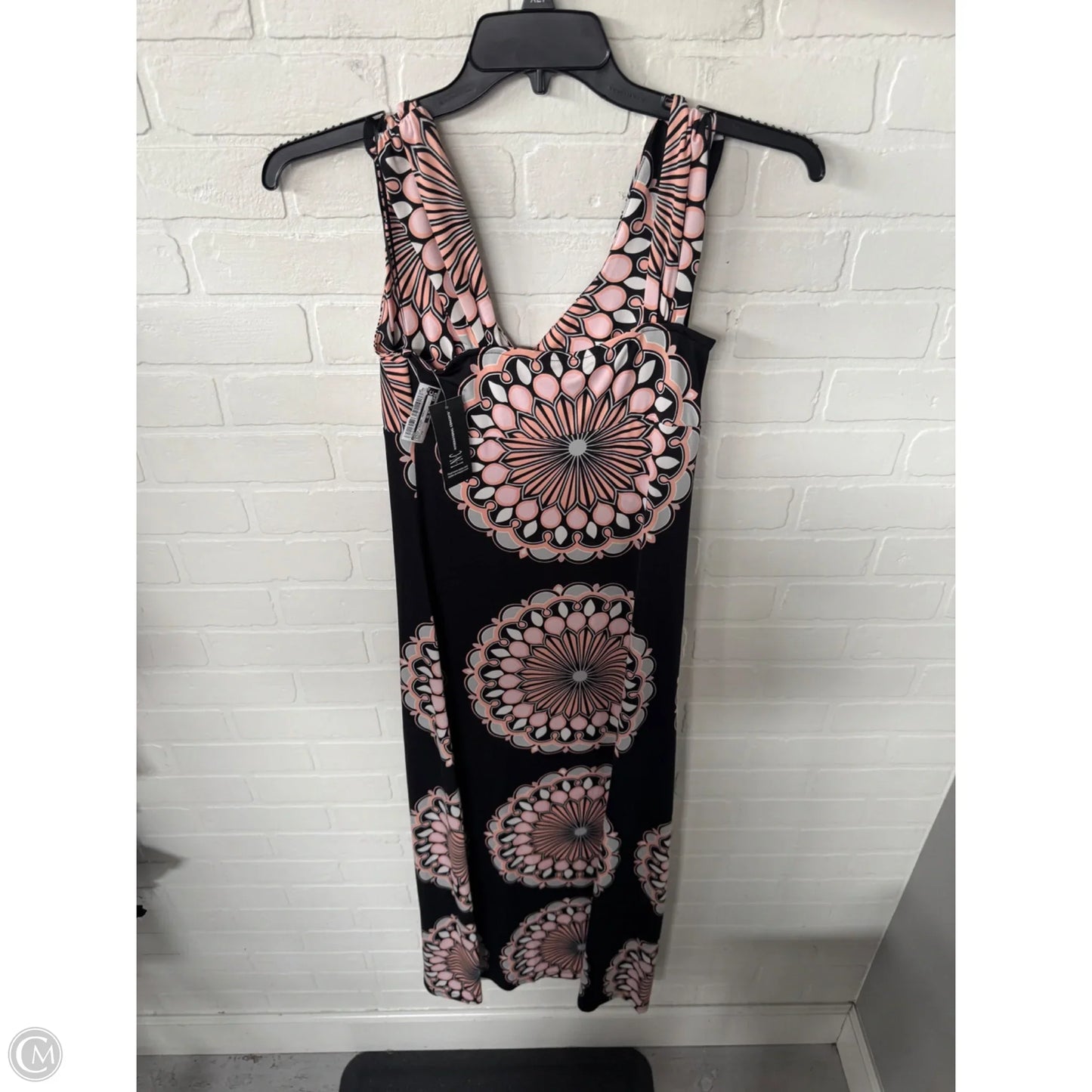 Dress Casual Maxi By Inc In Black & Pink, Size: Xs