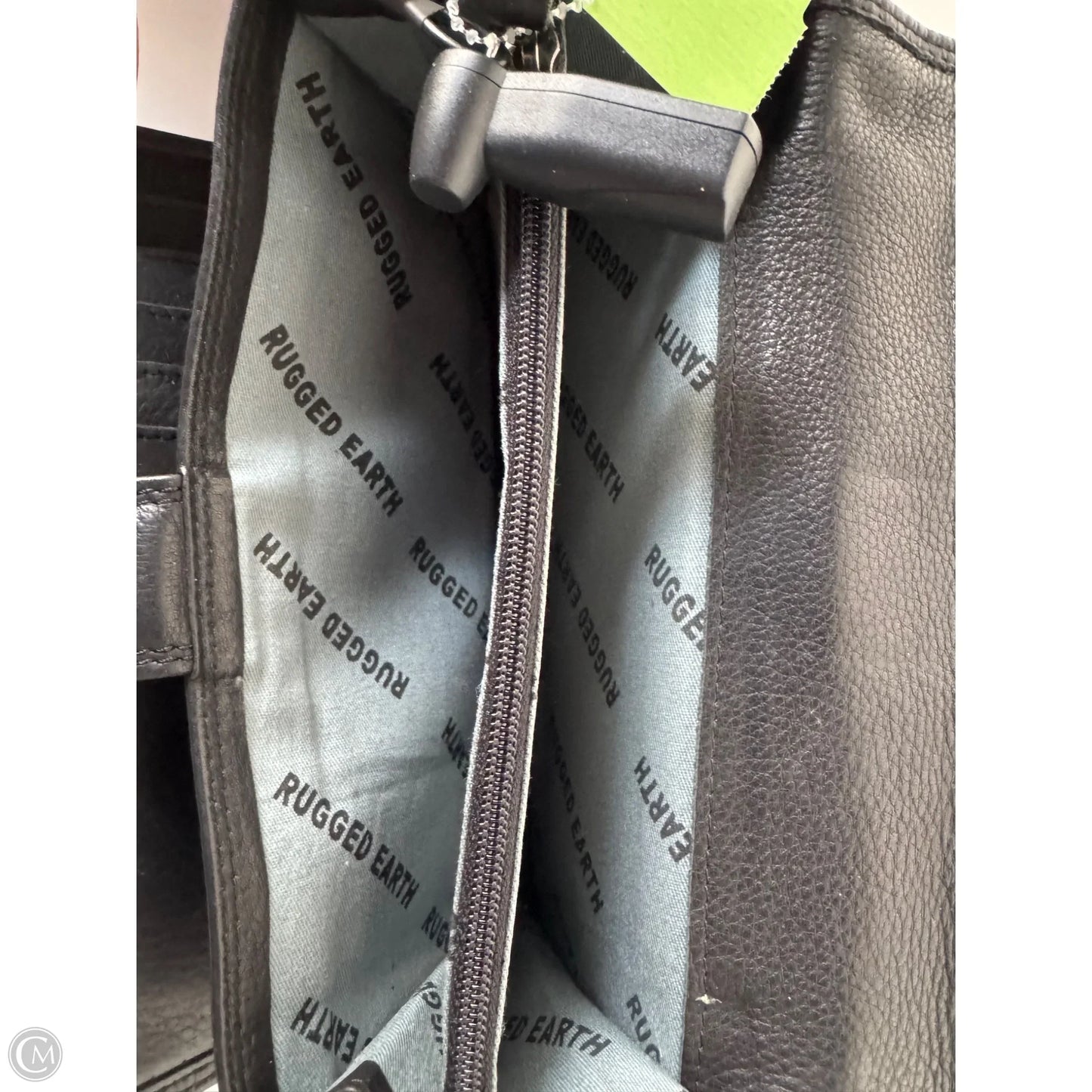 Wallet Leather By Clothes Mentor, Size: Medium