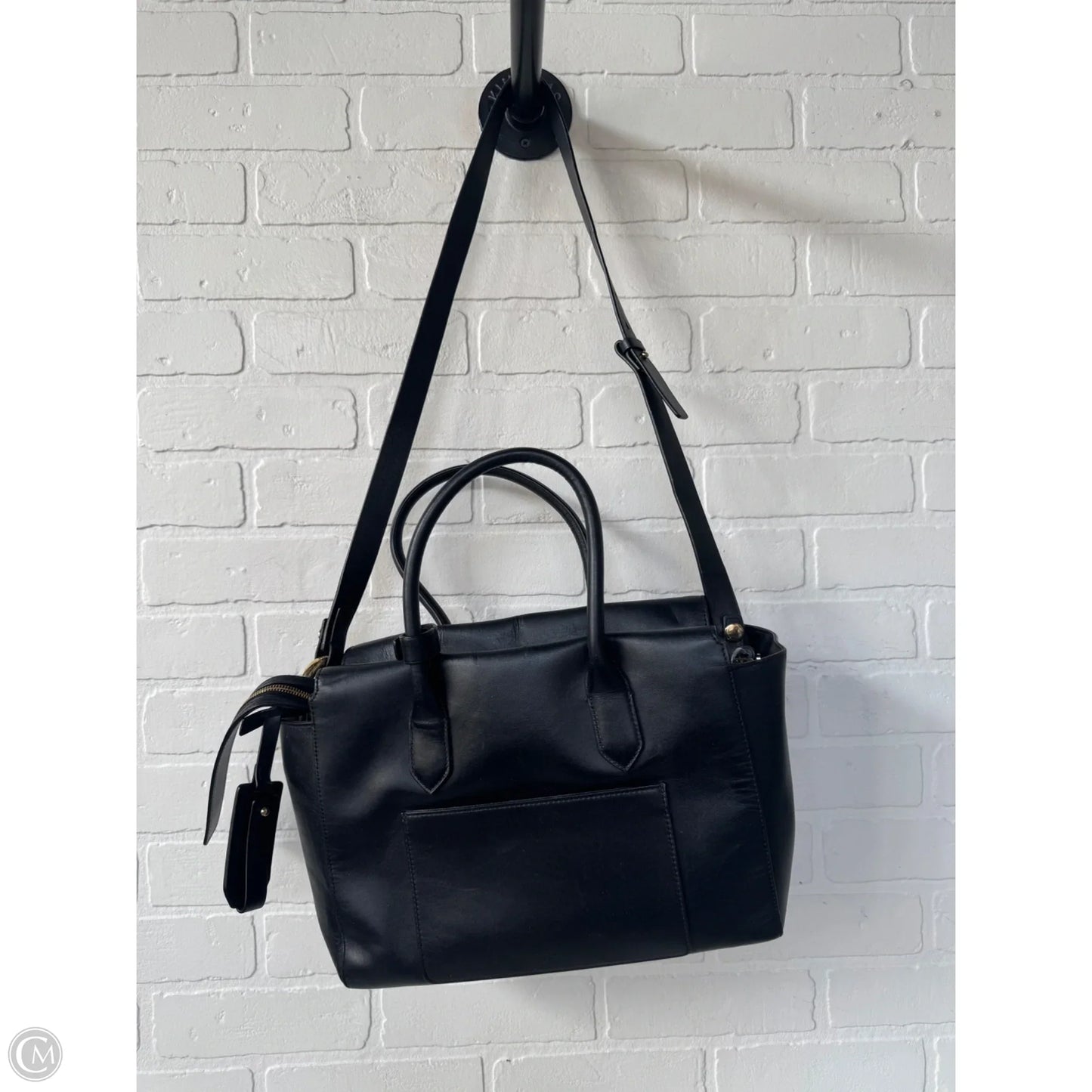 Handbag Leather By J. Crew, Size: Large