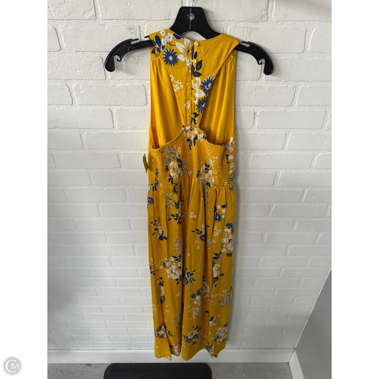 Dress Casual Maxi By Japna In Yellow, Size: M