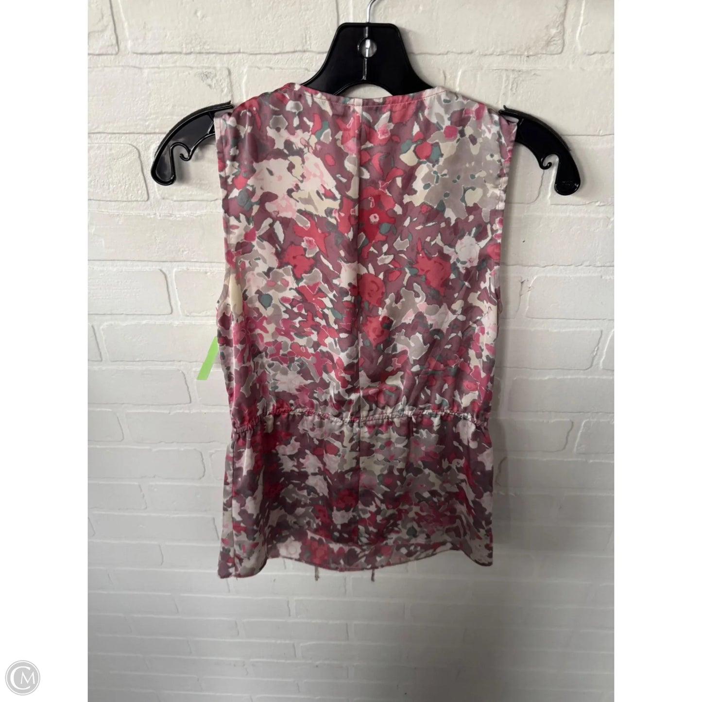 Top Sleeveless By Banana Republic In Pink & Tan, Size: Xs