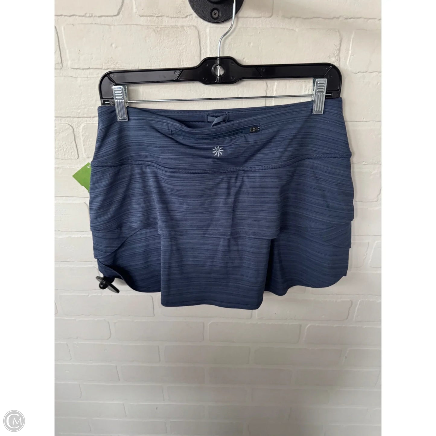 Athletic Skort By Athleta In Blue, Size: 4