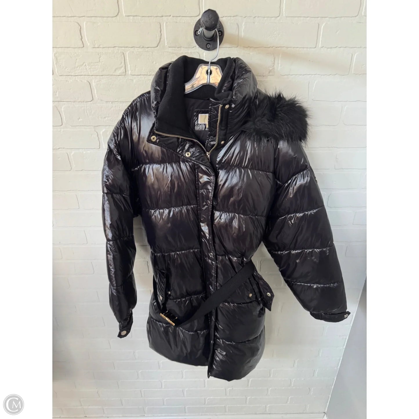 Coat Parka By Michael By Michael Kors In Black, Size: Xl