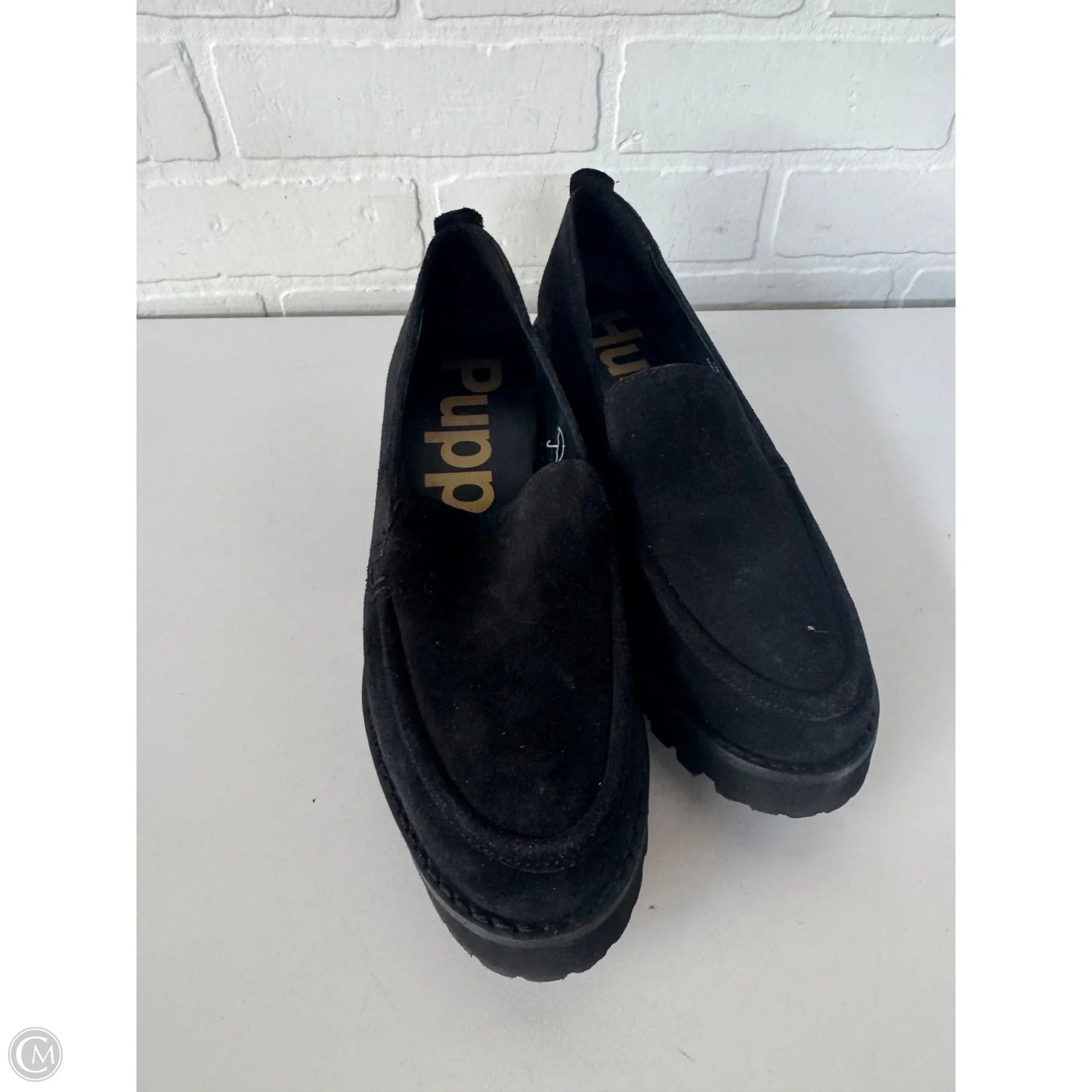 Shoes Heels Block By Hush Puppies In Black, Size: 7.5