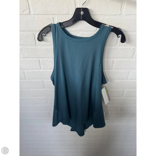 Athletic Tank Top By Apana In Green, Size: M