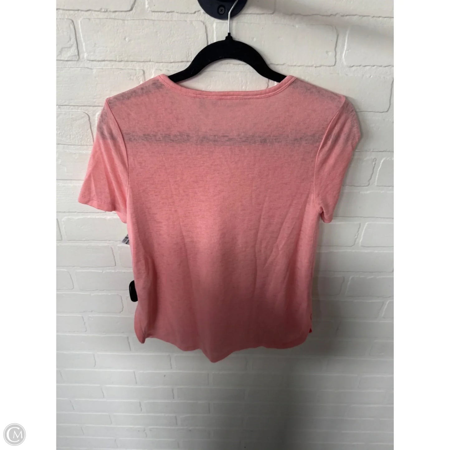 Athletic Top Short Sleeve By Athleta In Pink, Size: Xs