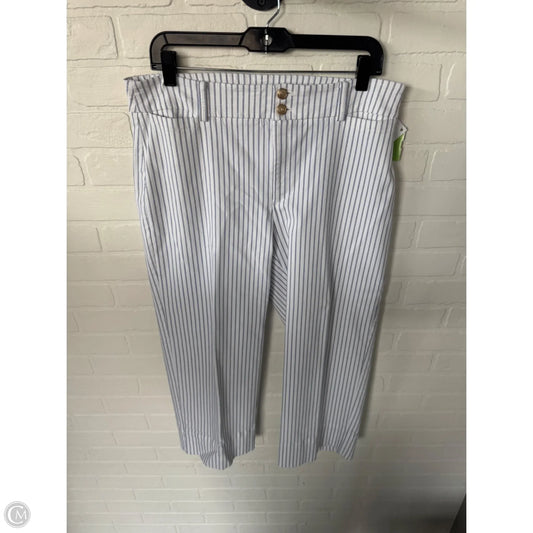 Pants Dress By Chicos In Blue & White, Size: 14