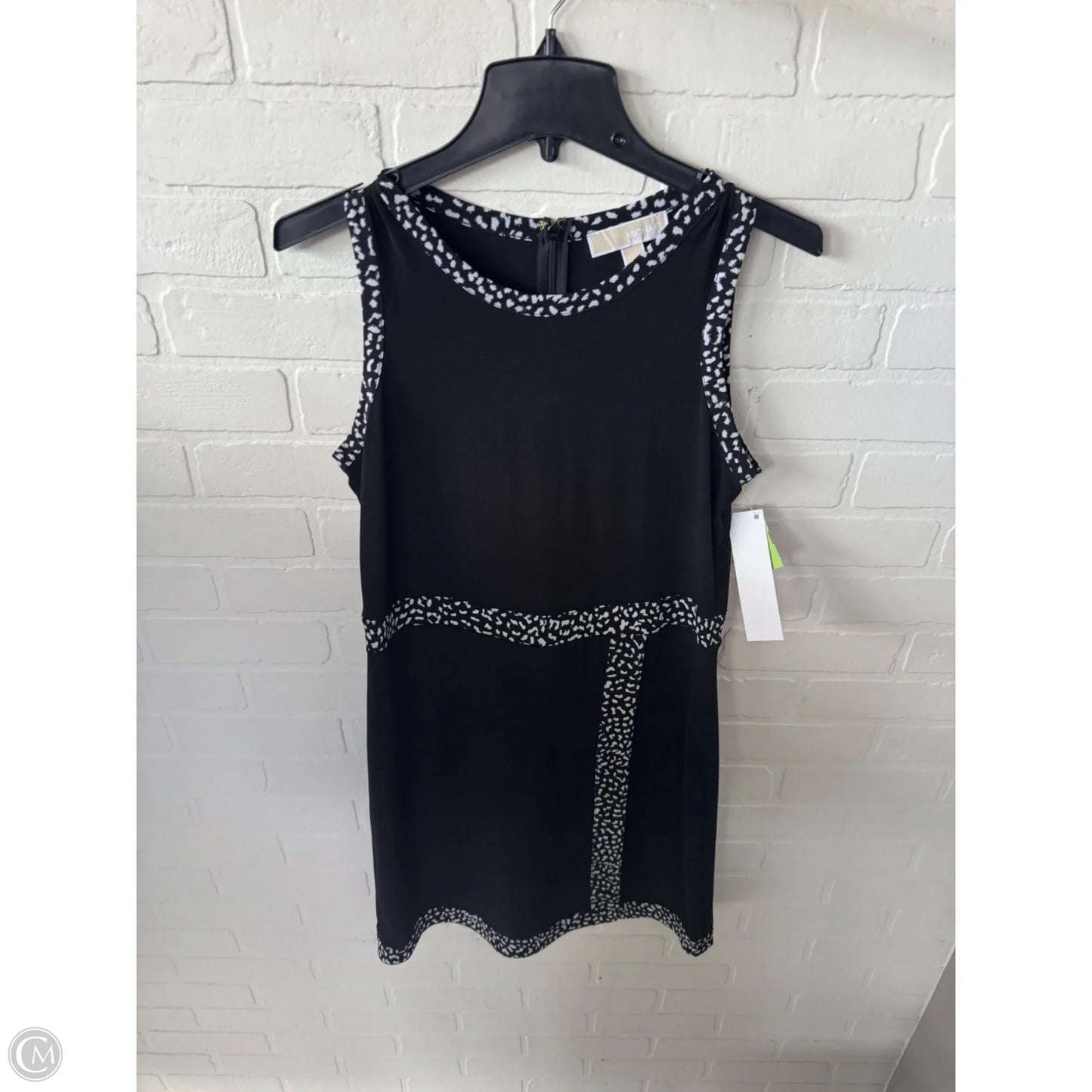 Dress Work By Michael By Michael Kors In Black & White, Size: S
