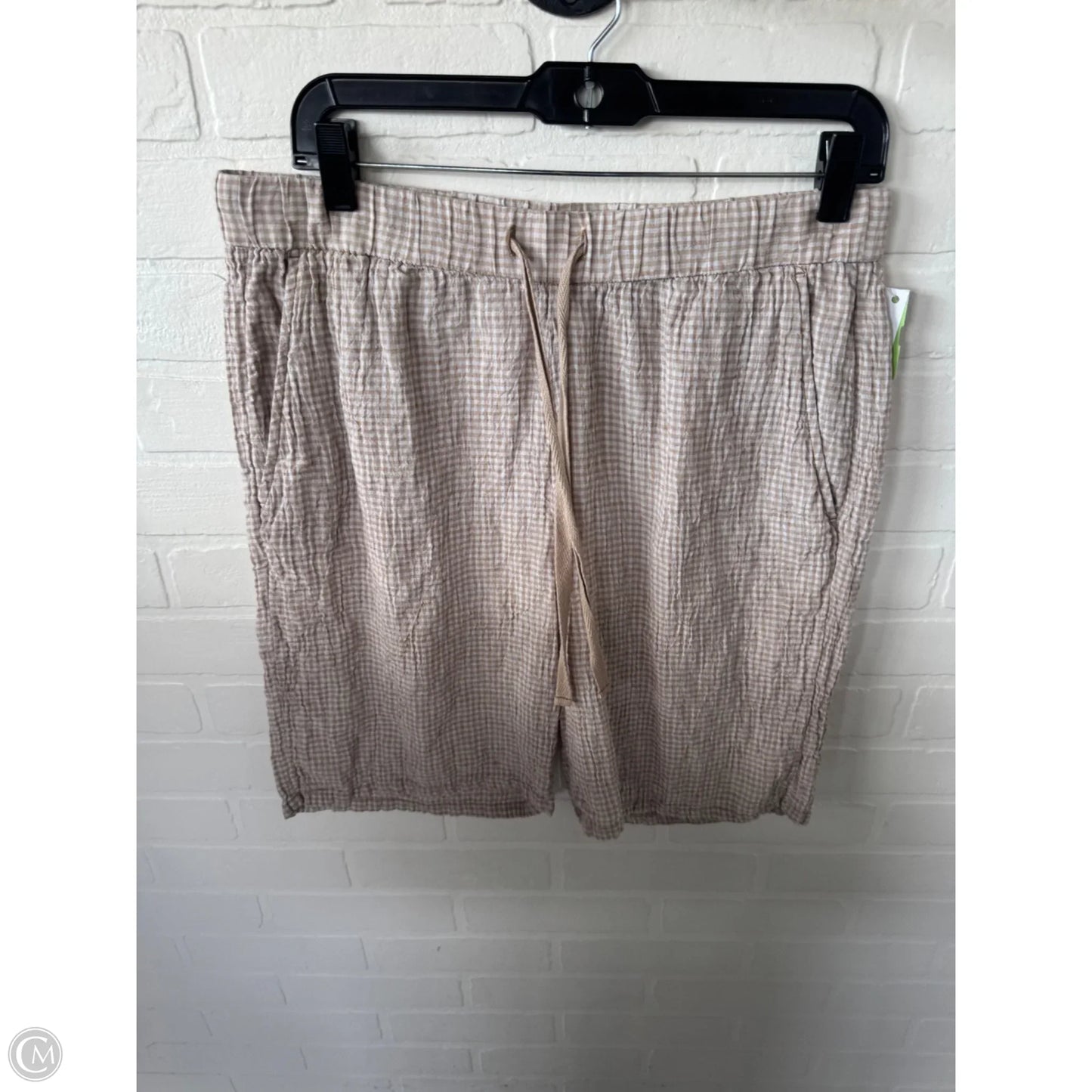 Shorts By Eileen Fisher In Tan, Size: 8