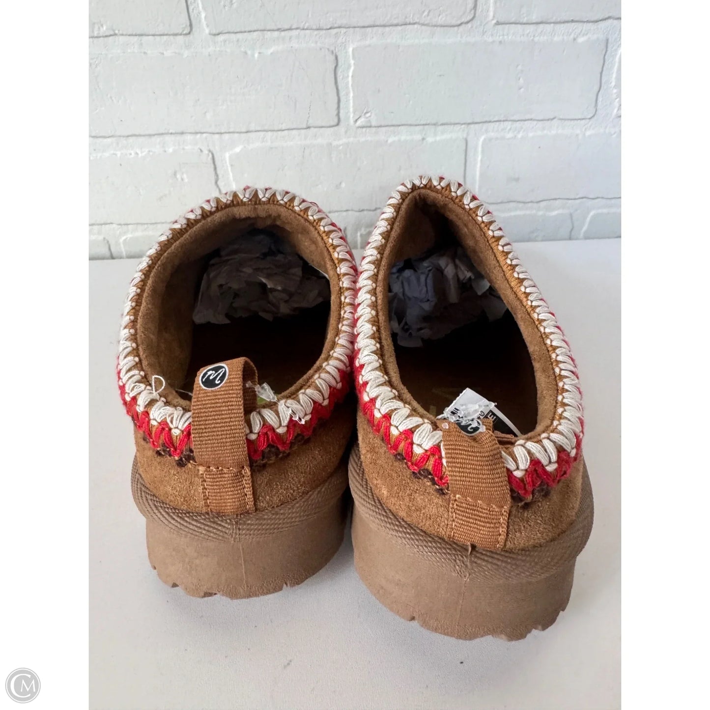 Slippers By Matisse In Brown & Red, Size: 8