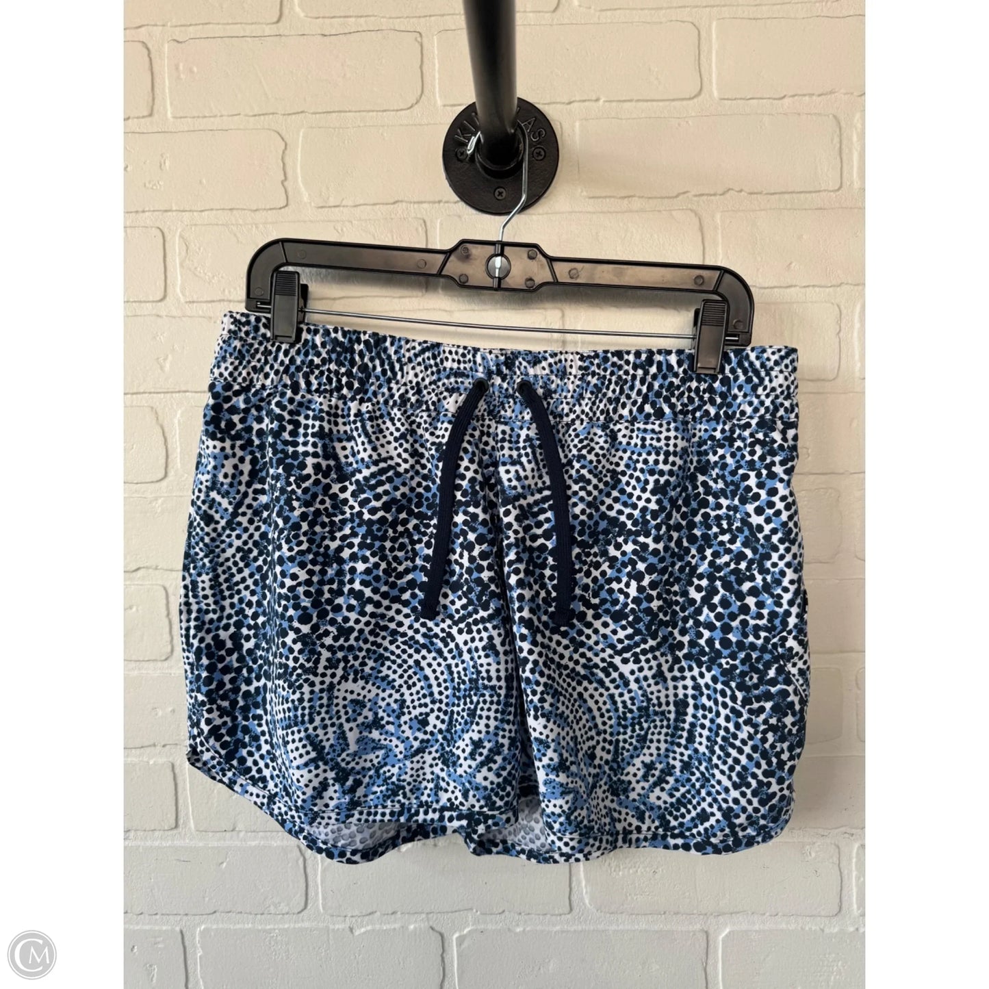Athletic Shorts By Columbia In Blue & White, Size: 8
