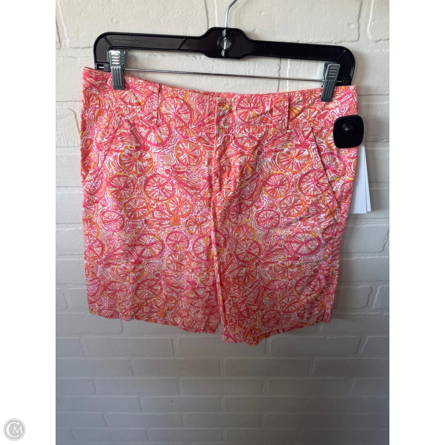 Shorts Designer By Lilly Pulitzer In Orange & Pink, Size: 2