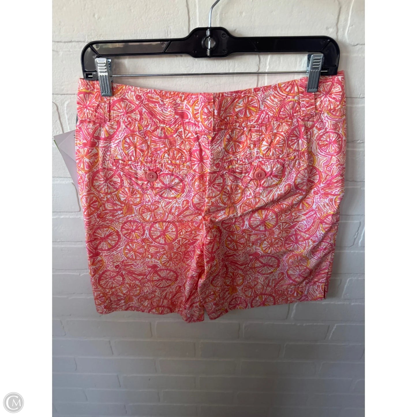 Shorts Designer By Lilly Pulitzer In Orange & Pink, Size: 2