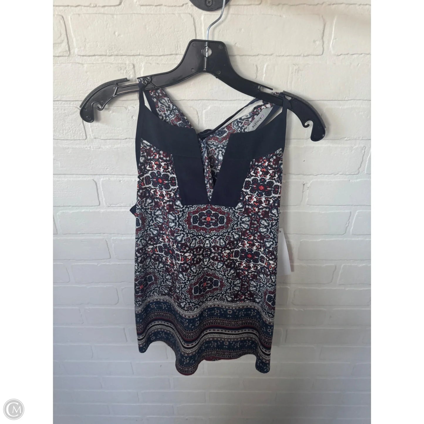 Top Sleeveless By Athleta In Blue & Brown, Size: Xs