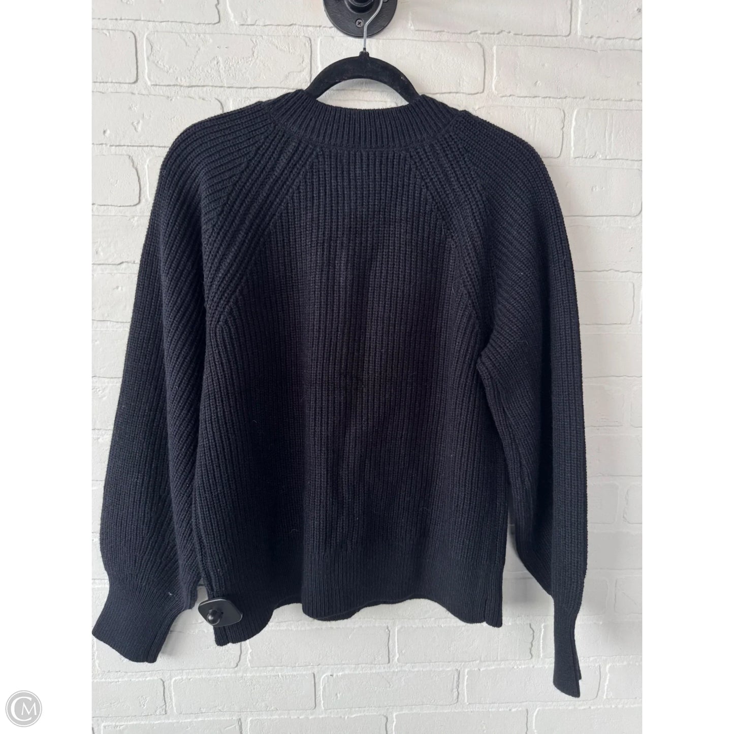 Sweater Cardigan By Banana Republic In Black, Size: L
