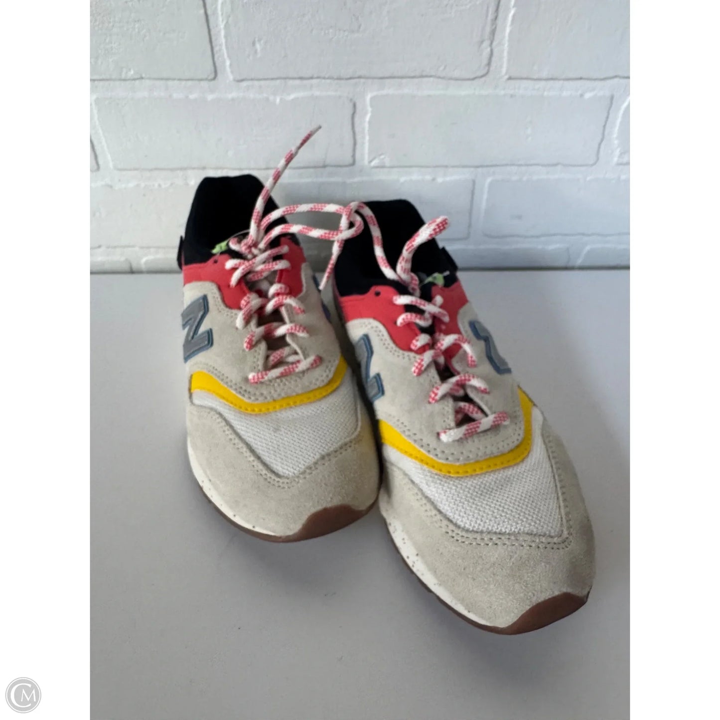 Shoes Athletic By New Balance In Tan & Yellow, Size: 7.5