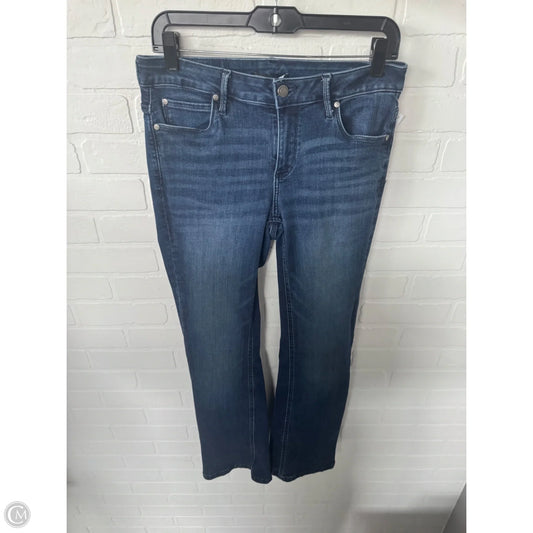 Jeans Boot Cut By Simply Vera In Blue Denim, Size: 6