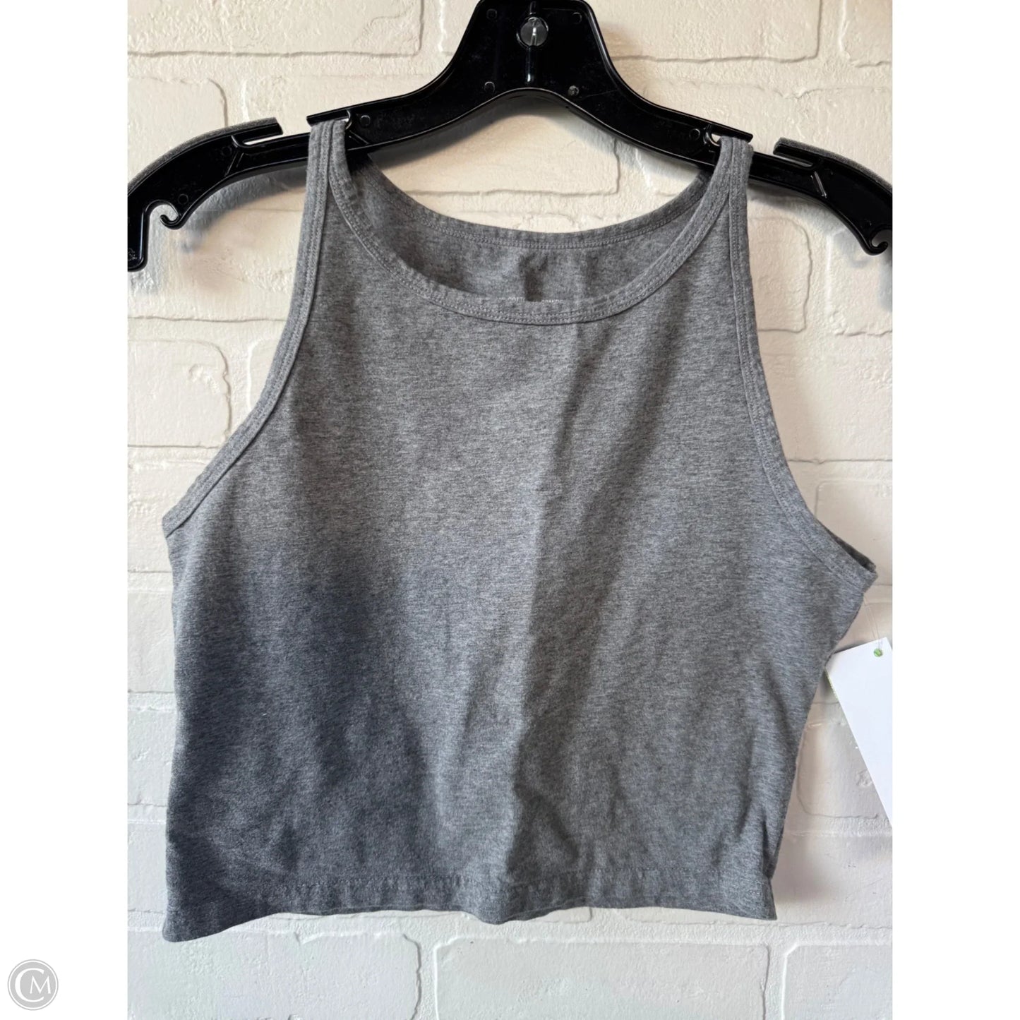 Top Sleeveless Basic By Cmf In Grey, Size: L