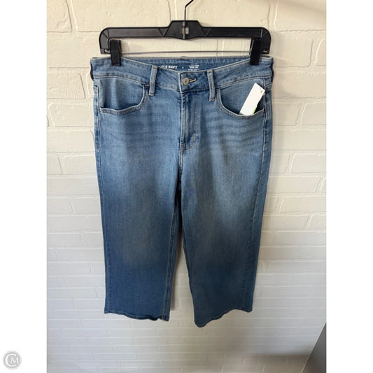 Jeans Wide Leg By Old Navy In Blue Denim, Size: 6