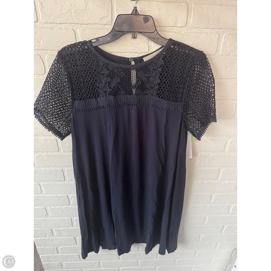Dress Casual Short By Loft In Blue, Size: M