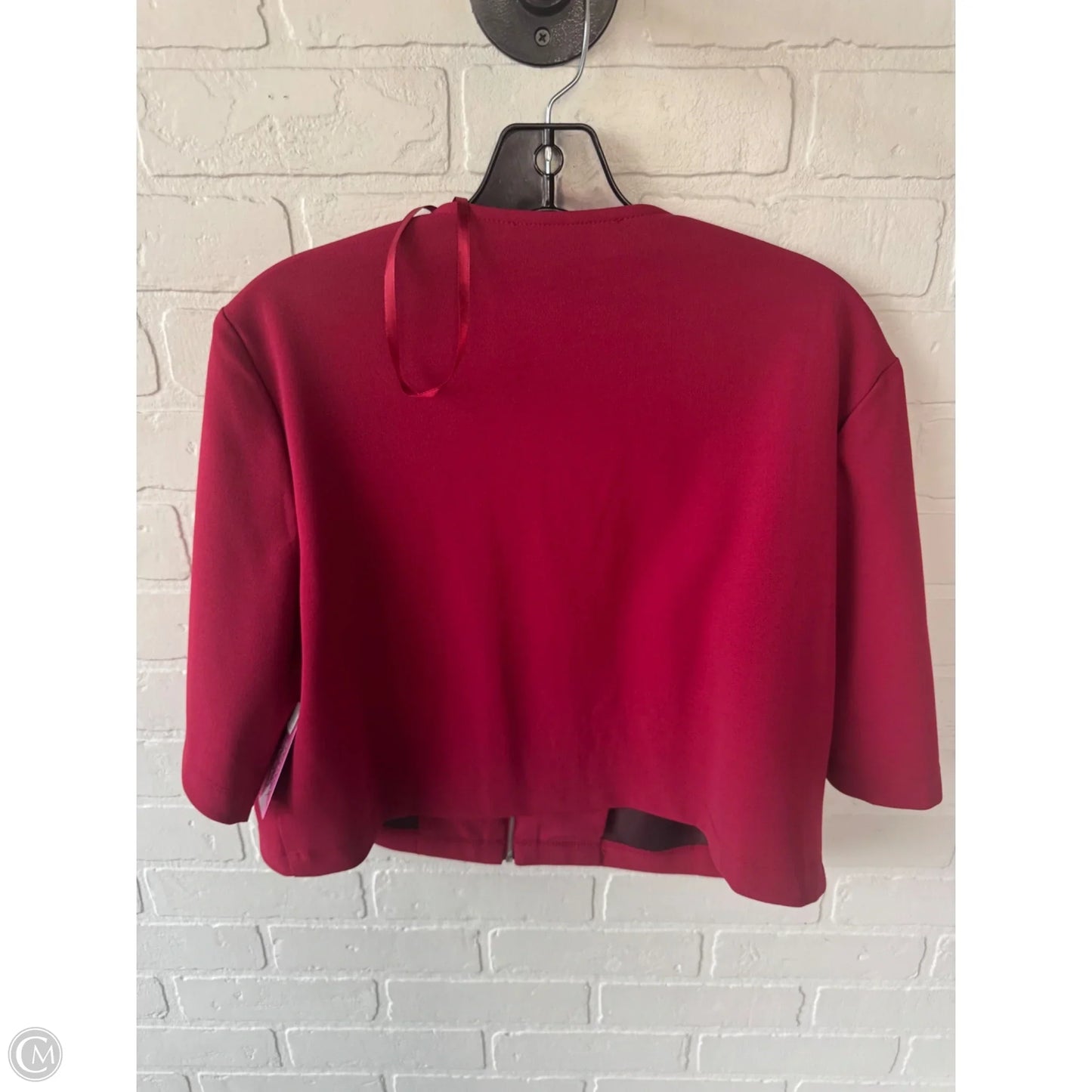 Blazer By Perceptions In Red, Size: Xl