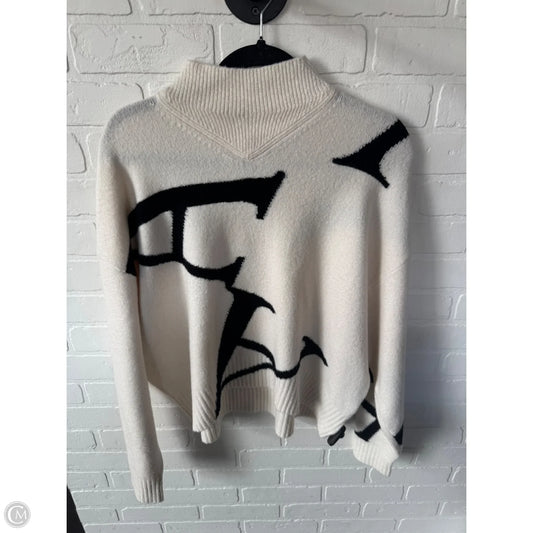 Sweater Designer By All Saints In Black & Cream, Size: S