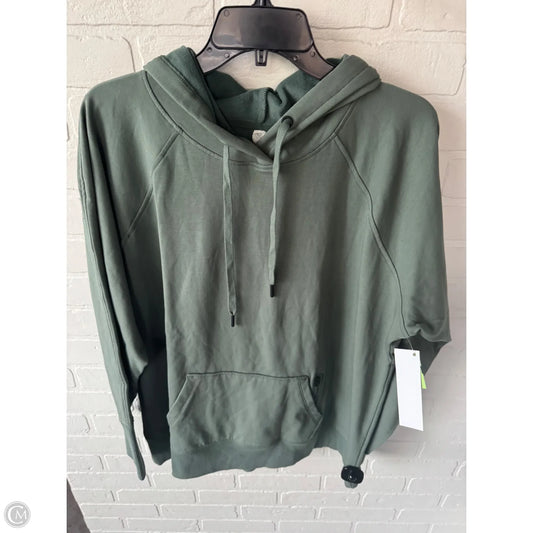 Sweatshirt Hoodie By Cmc In Green, Size: 1x
