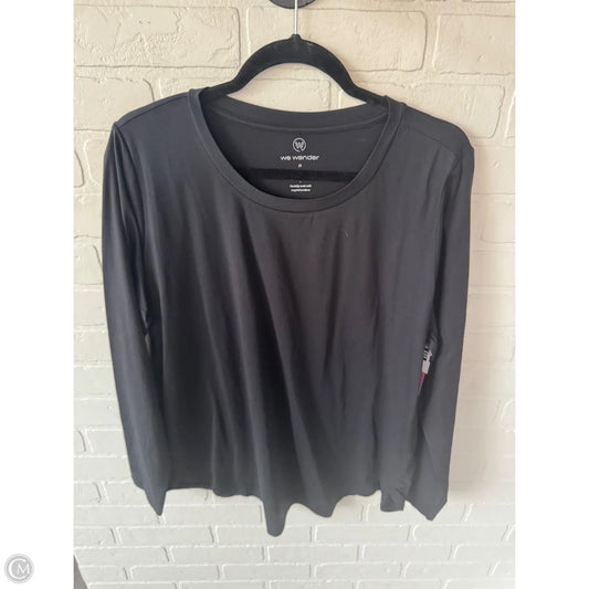Top Long Sleeve By Clothes Mentor In Black, Size: 1x