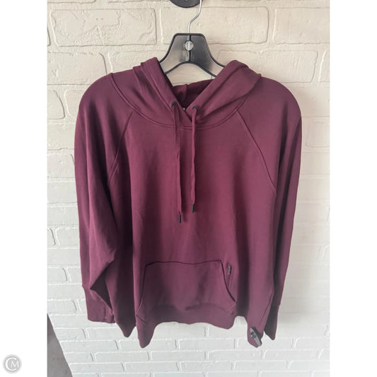 Sweatshirt Hoodie By Cmc In Mauve, Size: 1x
