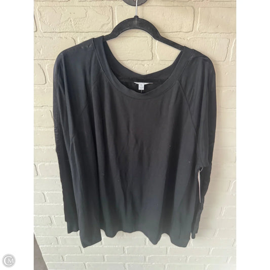 Sweatshirt Crewneck By Threads 4 Thought In Black, Size: 1x