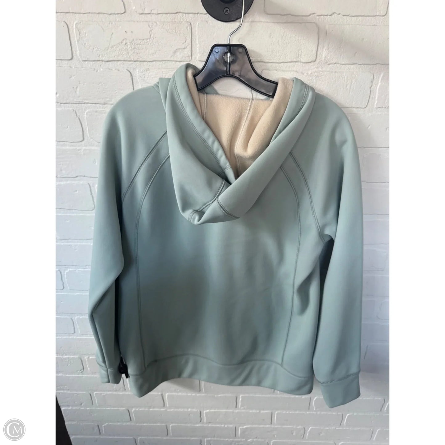 Sweatshirt Hoodie By Burton In Green, Size: S