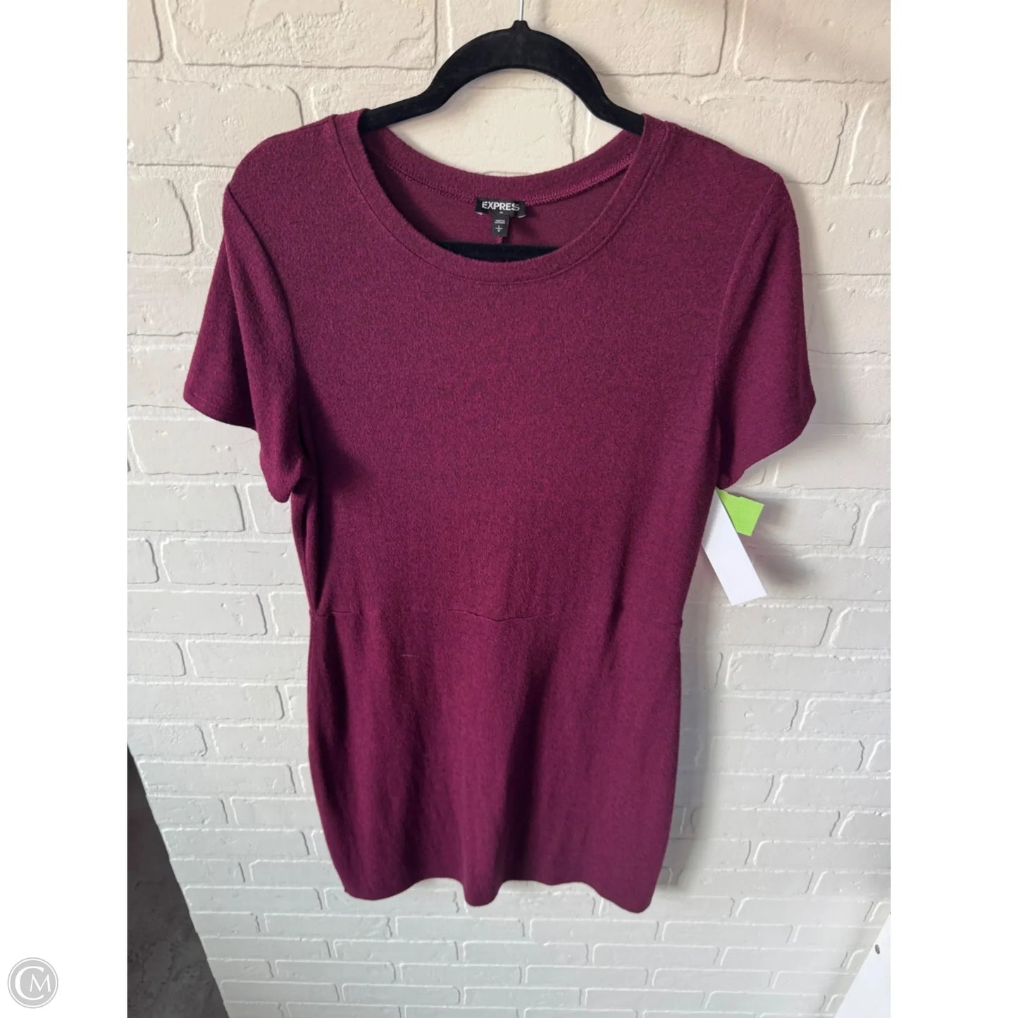 Dress Casual Short By Express In Purple, Size: L