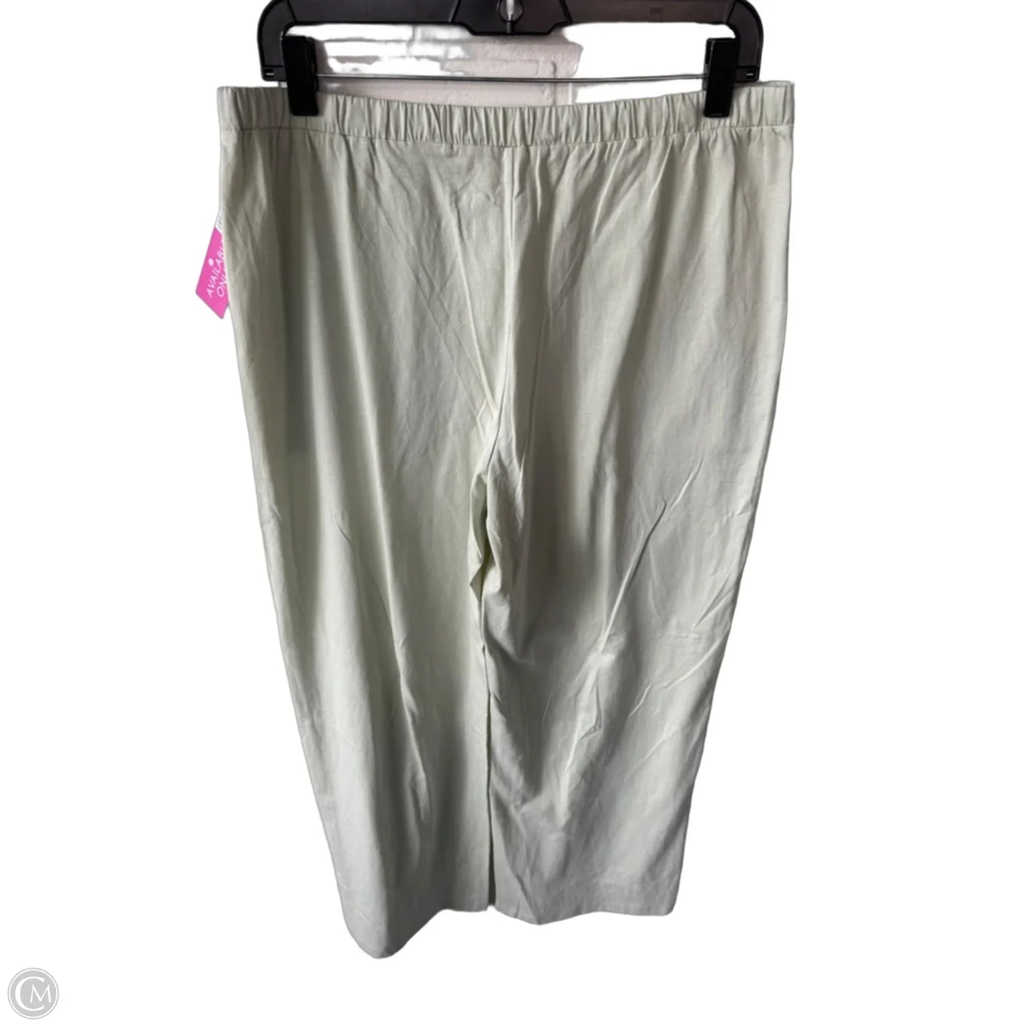 Pajama Pants By Haven In Green, Size: L
