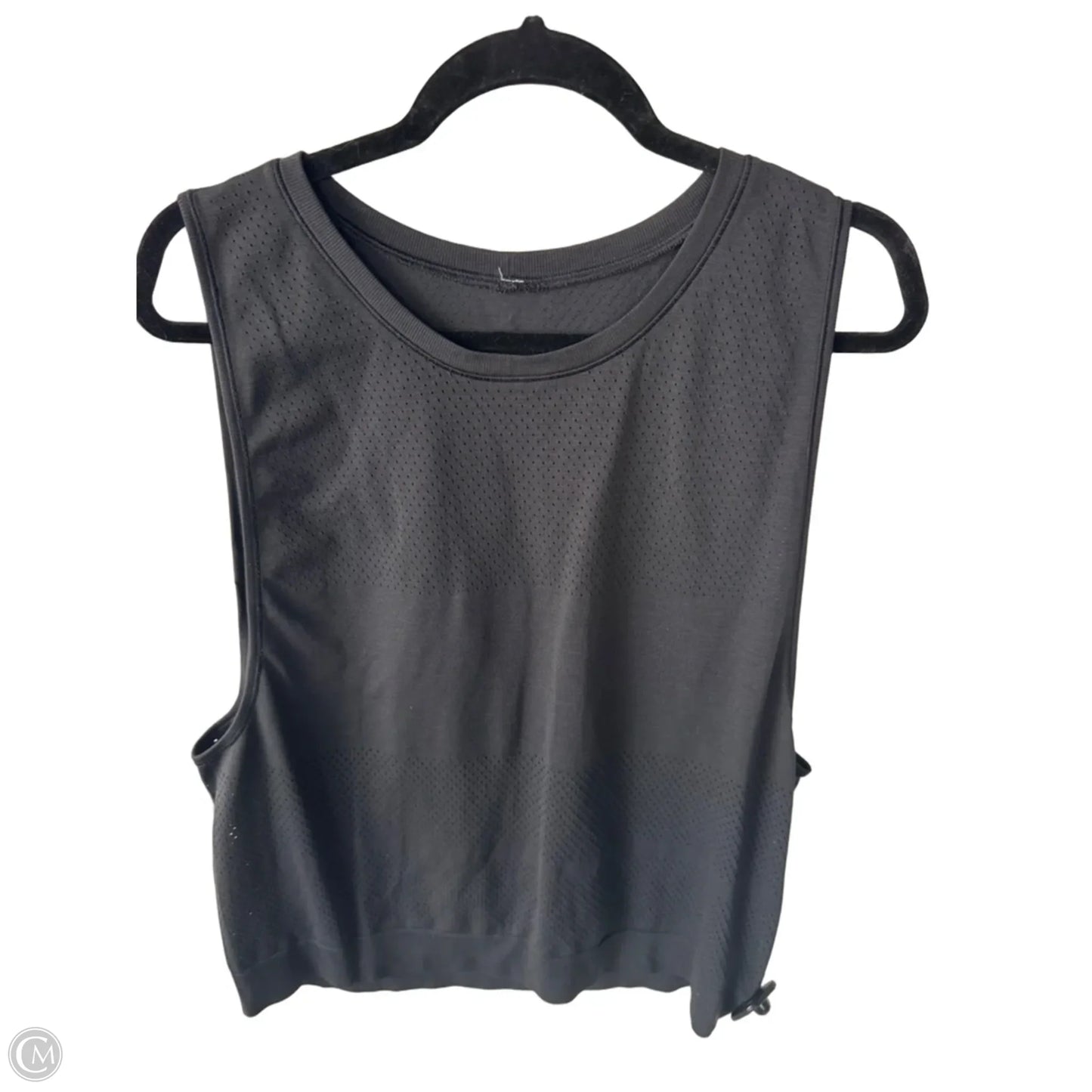 Athletic Tank Top By Lululemon In Black, Size: M