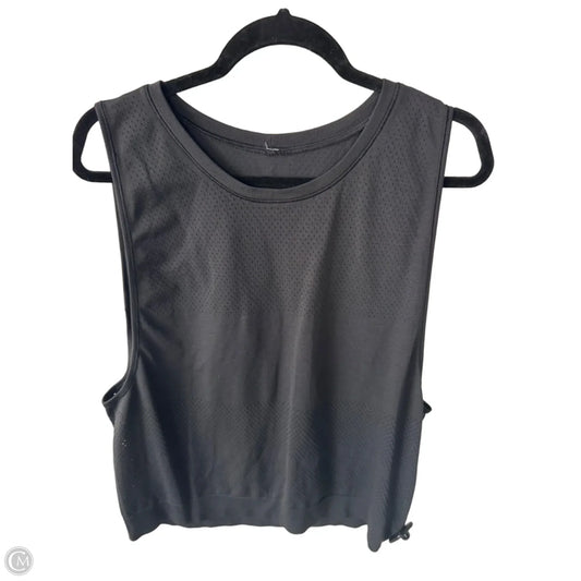 Athletic Tank Top By Lululemon In Black, Size: M