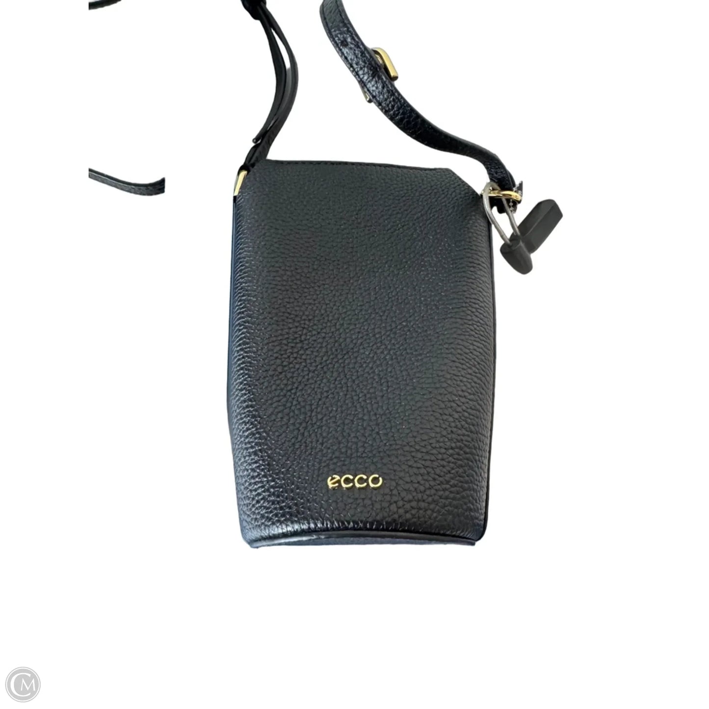 Crossbody Leather By Ecco, Size: Small