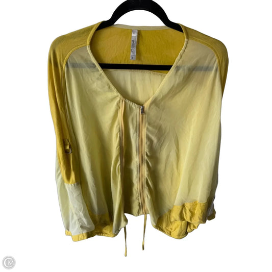 Jacket Other By Clothes Mentor In Yellow, Size: L