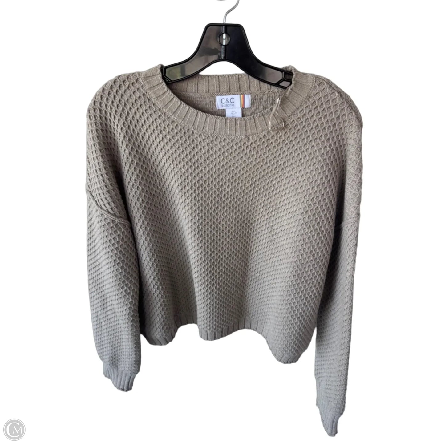 Sweater By C And C In Tan, Size: L