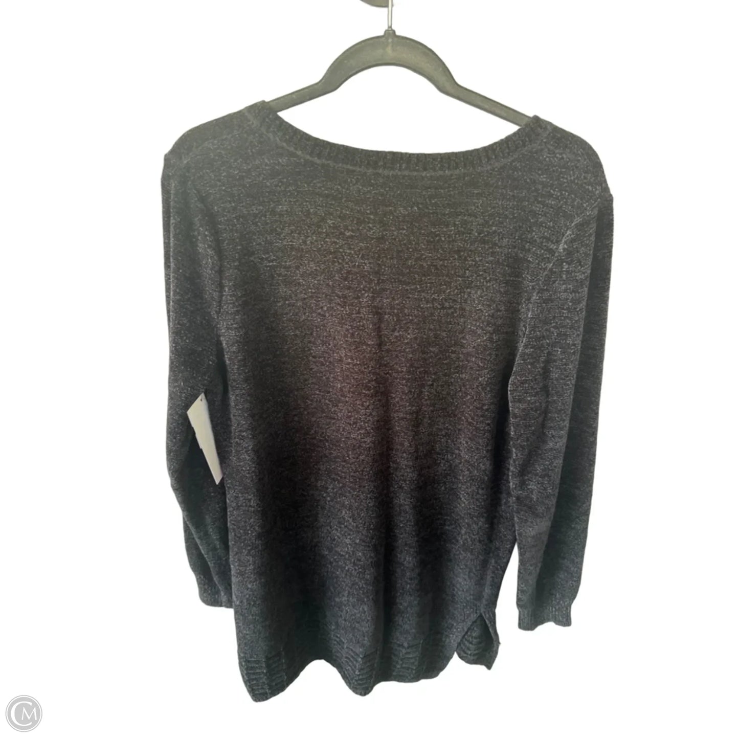 Sweater By Apt 9 In Black, Size: L