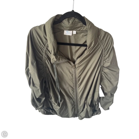 Jacket Other By Clothes Mentor In Green, Size: L