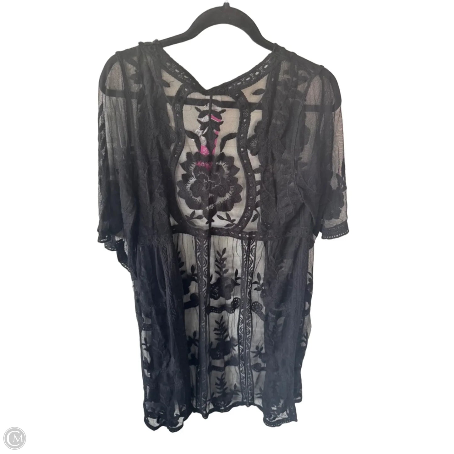 Kimono By Rachel Zoe In Black, Size: Osfm
